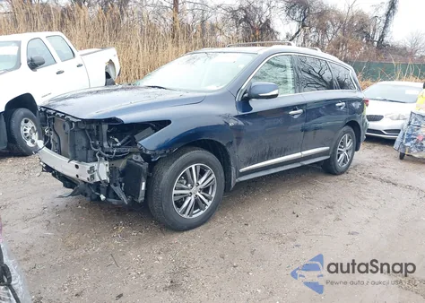 2020 Infiniti Qx60 Luxe Awd z USA, uszkodzony, nr VIN 5N1DL0MMXLC514359